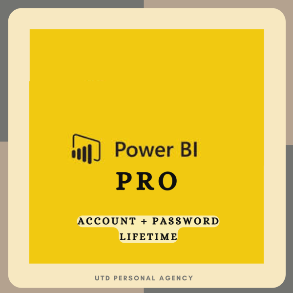 Power BI Pro Account + Password | Email Delivery | Lifetime